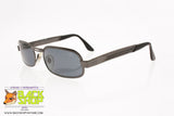 CHARRO mod. CH 07-3, Vintage sunglasses men rectangular gunmetal black, New Old Stock 1990s