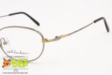 ARLECCHINO Vintage Semi-Ovalized Frame women, gunmetal silver & golden details, New Old Stock