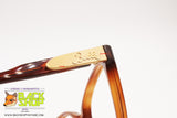 Authentic 1970s Round cat eye women frame glasses tortoise acetate, BELLA mod. 83/9, New Old Stock