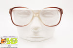 MARCOLIN mod. 184-P9, Vintage eyeglass frame "elephant" logo brown, New Old Stock 1970s