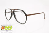 ESSILOR mod. 884.65 AIL 5, Aviator/Pilot frame carbon fiber black brown, New Old Stock 1980s