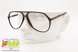 ESSILOR mod. 884.65 AIL 5, Aviator/Pilot frame carbon fiber black brown, New Old Stock 1980s