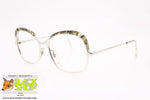 SOPRACOLLE mod. LINDA/C, Vintage eyeglass frame women accentuated eyebrows steel, New Old Stock 1970s