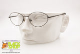 MATCH-POINT mod. JENNY Vintage oval eyeglass frame, Gunmetal, New Old Stock 1990s