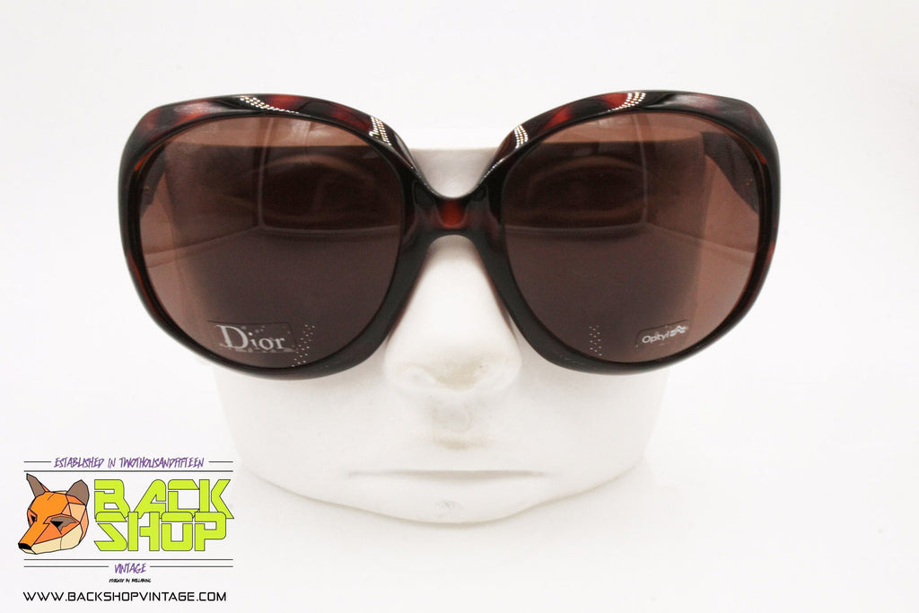 CHRISTIAN DIOR mod. GLOSSY 1 X5Q8U, Vintage sunglasses women brown 