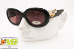 VON FURSTENBERG mod. MF 84 700, Vintage sunglasses black made in Italy, New Old Stock