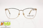 MARCOLIN mod. 7063 814 Vintage eyeglass frame semi-geometric women, New Old Stock 1980s