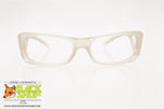 VERSACE VERSUS mod. E89 657/218 Vintage sunglasses frame translucent opaque, lateral side shields, New Old Stock 1990s