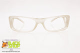 VERSACE VERSUS mod. E89 657/218 Vintage sunglasses frame translucent opaque, lateral side shields, New Old Stock 1990s