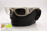 VERSACE VERSUS mod. E89 657/218 Vintage sunglasses frame translucent opaque, lateral side shields, New Old Stock 1990s