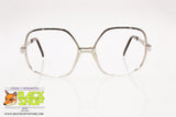 SAFILO mod. CADORO ERP Vintage frame glasses, steel satin & lucite, New Old Stock 1950s/1960s