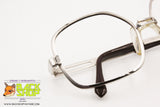 SAFILO mod. CADORO ERP Vintage frame glasses, steel satin & lucite, New Old Stock 1950s/1960s