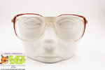 MARCOLIN mod. Montecarlo Women frame glasses, made in Italy, clear & Red with strass, Vintage Preowned