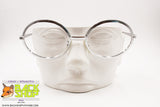 Vintage 1960s Steel Sunglasses Frame, "scratched effect" around lenses perimeter, New Old Stock