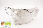 Vintage 1960s Steel Sunglasses Frame, "scratched effect" around lenses perimeter, New Old Stock