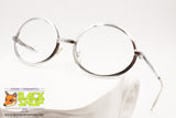 Vintage 1960s Steel Sunglasses Frame, "scratched effect" around lenses perimeter, New Old Stock