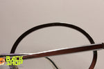 Vintage 1960s Steel Sunglasses Frame, "scratched effect" around lenses perimeter, New Old Stock