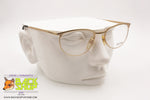 FREE LAND mod. FL 112 009 Vintage eyeglass frame sating golden round/oval rims, New Old Stock 1990s