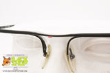 CONCERT by Rai Stereo Due mod. 663, Vintage rimless eyeglass frame total black, New Old Stock