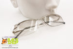 PAOLO FRAZILLI mod. 2911-29563-CR Vintage sunglasses screwed lenses, Italian designer, New Old Stock 1990s