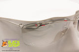 PAOLO FRAZILLI mod. 2911-29563-CR Vintage sunglasses screwed lenses, Italian designer, New Old Stock 1990s