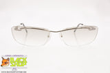 PAOLO FRAZILLI mod. 2911-29563-CR Vintage sunglasses screwed lenses, Italian designer, New Old Stock 1990s