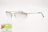 PAOLO FRAZILLI mod. 2911-29563-CR Vintage sunglasses screwed lenses, Italian designer, New Old Stock 1990s