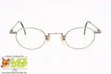 Unbranded little round geek nerd eyeglass/sunglasses frame, New Old Stock 1980s