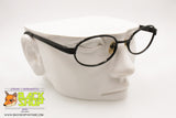 ICEBERG mod. IG606 216 Vintage sunglasses frame, oval rims black lucite, New Old Stock 1990s