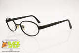 ICEBERG mod. IG606 216 Vintage sunglasses frame, oval rims black lucite, New Old Stock 1990s