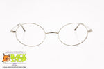 CHANEL mod. 2037 C.192, Vintage round silver eyeglass/sunglasses frame, New Old Stock