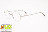 CHANEL mod. 2037 C.192, Vintage round silver eyeglass/sunglasses frame, New Old Stock