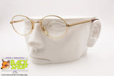 YOUNG by METALFLEX mod. 23 Vintage eyeglass frame, oval golden, New Old Stock 1970s