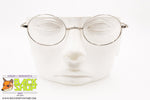 CHANEL mod. 2037 C.192, Vintage round silver eyeglass/sunglasses frame, New Old Stock