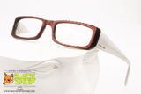 MACH 20 mod. 152 109, Rectangular flat eyeglass frame bronze & pearly, New Old Stock