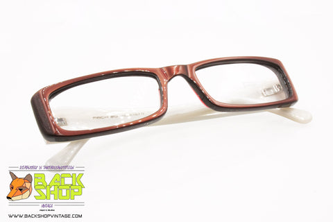 MACH 20 mod. 152 109, Rectangular flat eyeglass frame bronze & pearly, New Old Stock