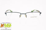 KOALI mod. 4391C R1511, Half rimmed eyeglass frame blue yellow lime, New Old Stock