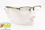 KOALI mod. 4391C R1511, Half rimmed eyeglass frame blue yellow lime, New Old Stock