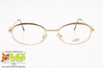 GIANNI VERSACE mod. G78 04M, Vintage eyeglass frame oval golden medusa, New Old Stock