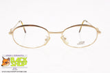 GIANNI VERSACE mod. G78 04M, Vintage eyeglass frame oval golden medusa, New Old Stock