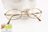 GIANNI VERSACE mod. G78 04M, Vintage eyeglass frame oval golden medusa, New Old Stock