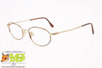 ESSENCE mod. 921 GLD/TORT, Vintage eyeglass frame semi-oval geometric designer, New Old Stock 1990s