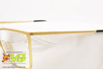 MISSONI mod. M317 008, Vintage golden eyeglass frame women, New Old Stock 1980s