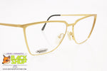 MISSONI mod. M317 008, Vintage golden eyeglass frame women, New Old Stock 1980s