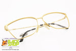 MISSONI mod. M317 008, Vintage golden eyeglass frame women, New Old Stock 1980s