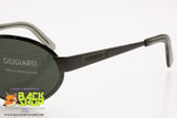 GIUGIARO mod. G-558 C-1092 Vintage Sunglasses, oval rims darken gunmetal, New Old Stock 1990s