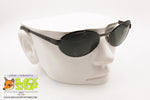 GIUGIARO mod. G-558 C-1092 Vintage Sunglasses, oval rims darken gunmetal, New Old Stock 1990s