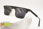 LE CLUB ACTIF mod. 1802 Massive Futuristic Sunglasses, flat top with squared lenses, Vintage New Old Stock