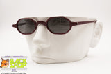 GALILEO Vintage Octagonal Sunglasses wine red, Men Women eyewear, New Old Stock 90s