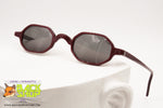 GALILEO Vintage Octagonal Sunglasses wine red, Men Women eyewear, New Old Stock 90s